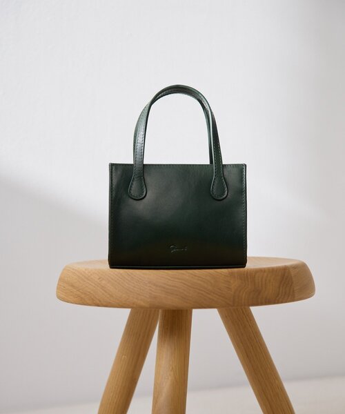 gemeil（ジェムイル）の「スクエアミニショルダーバッグ(PT-355)（トートバッグ・レディース・キャメル/グリーン/ブラック・FREE）」の5枚目の写真