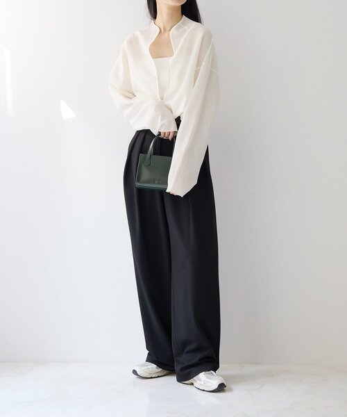 gemeil（ジェムイル）の「スクエアミニショルダーバッグ(PT-355)（トートバッグ・レディース・キャメル/グリーン/ブラック・FREE）」の9枚目の写真