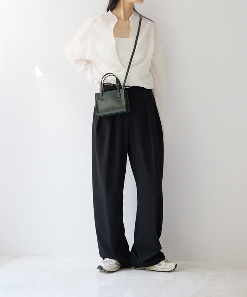 gemeil（ジェムイル）の「スクエアミニショルダーバッグ(PT-355)（トートバッグ・レディース・キャメル/グリーン/ブラック・FREE）」の11枚目の写真