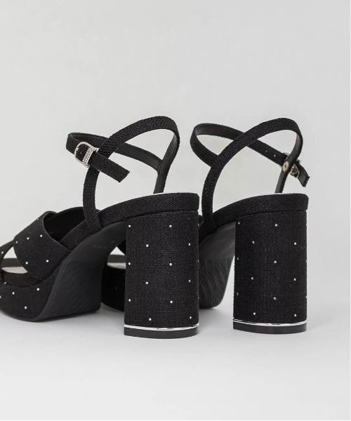 RANDA（ランダ）の「ビジュークロスベルトストームサンダル（サンダル・レディース・アイボリー/ピンク/ブラック・L/S/M/LL）」の22枚目の写真