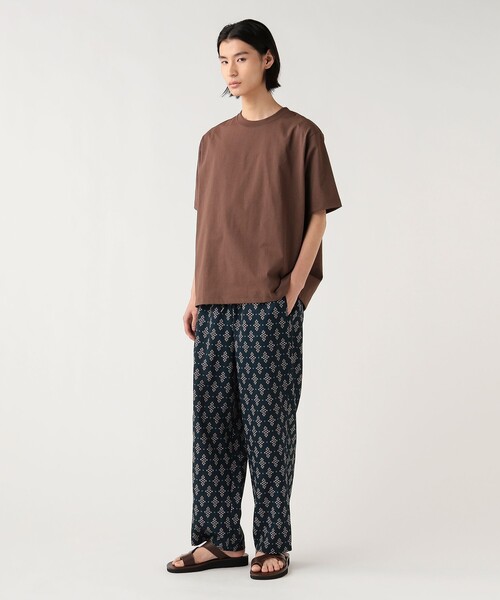 BEAMS HEART(ビームスハート)の「【6/18値下げ】プリント アンクル ワイドストレート パンツ(ウォッシャブル)(その他パンツ・メンズ・ネイビー/ダークブラウン・SMALL/MEDIUM/LARGE)」の20枚目の写真