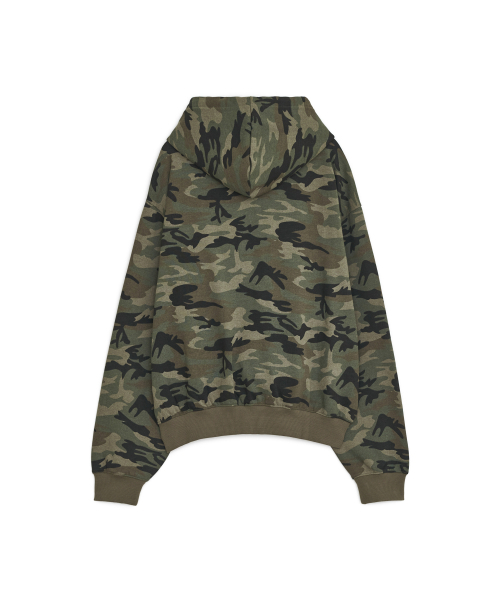 SUNBURNPROJECT(サンバーンプロジェクト)の「B LOGO PATCH HOODIE ZIP-UP, CAMO(パーカー・レディース・その他・SMALL/MEDIUM)」の5枚目の写真