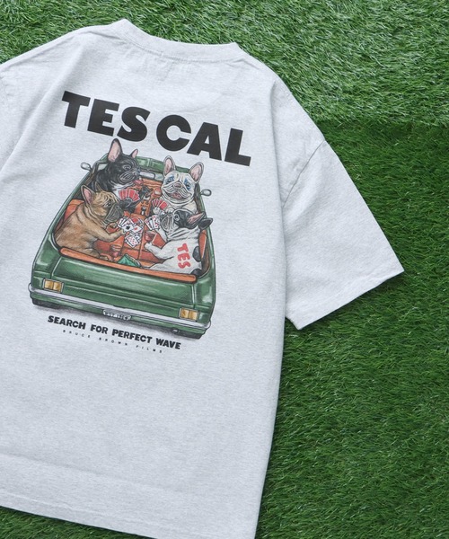 The Endless Summer(エンドレスサマー)の「TES JOKER TEE/ Tシャツ(Tシャツ/カットソー・メンズ・グレー/アイボリー/ピンク/ホワイト・LARGE/MEDIUM/SMALL/XX-LARGE/X-LARGE)」の3枚目の写真