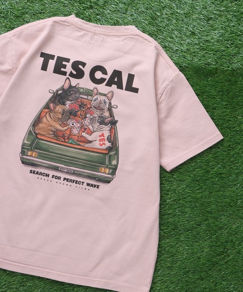The Endless Summer(エンドレスサマー)の「TES JOKER TEE/ Tシャツ(Tシャツ/カットソー・メンズ・グレー/アイボリー/ピンク/ホワイト・LARGE/MEDIUM/SMALL/XX-LARGE/X-LARGE)」の4枚目の写真