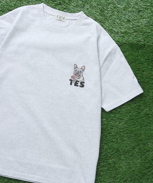 The Endless Summer(エンドレスサマー)の「TES JOKER TEE/ Tシャツ(Tシャツ/カットソー・メンズ・グレー/アイボリー/ピンク/ホワイト・LARGE/MEDIUM/SMALL/XX-LARGE/X-LARGE)」の7枚目の写真