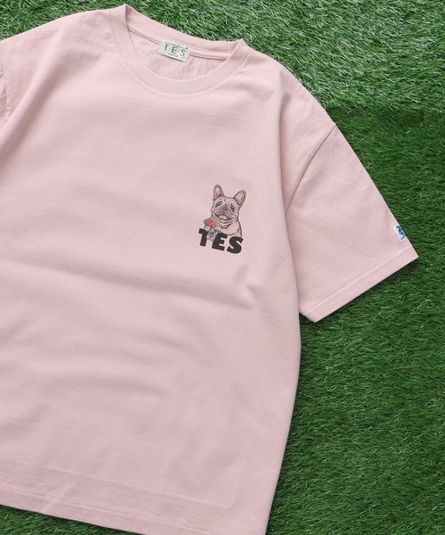 The Endless Summer(エンドレスサマー)の「TES JOKER TEE/ Tシャツ(Tシャツ/カットソー・メンズ・グレー/アイボリー/ピンク/ホワイト・LARGE/MEDIUM/SMALL/XX-LARGE/X-LARGE)」の8枚目の写真