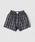 ERL�i�C�[�A�[���G���j�́uERL / �C�[�A�[���G�� UNISEX GREY CHECK BOXERS WOVEN�i���̑��p���c�j�v�b�O���[