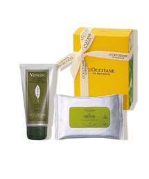 L'OCCITANE（ロクシタン）の「【数量限定 サマーギフト】ヴェルヴェーヌ[ヴァーベナ] ポータブルデュオ ギフトセット 日焼け止め乳液＆ひんやりボディシート（ボディケアキット/ギフトセット）」