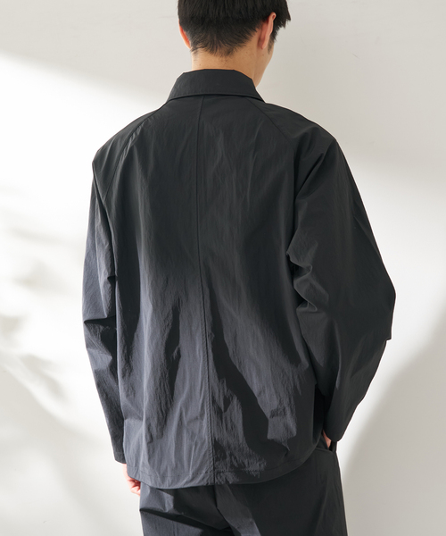 B.C STOCK（ベーセーストック）の「Breeze Func Blouson（ブルゾン・メンズ・ブラック/カーキ・MEDIUM/LARGE）」の9枚目の写真