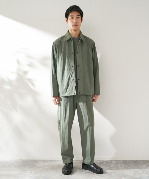 B.C STOCK（ベーセーストック）の「Breeze Func Blouson（ブルゾン・メンズ・ブラック/カーキ・MEDIUM/LARGE）」の5枚目の写真