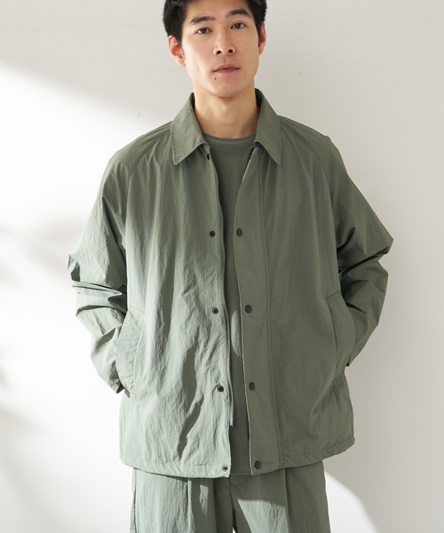 B.C STOCK（ベーセーストック）の「Breeze Func Blouson（ブルゾン・メンズ・ブラック/カーキ・MEDIUM/LARGE）」の7枚目の写真