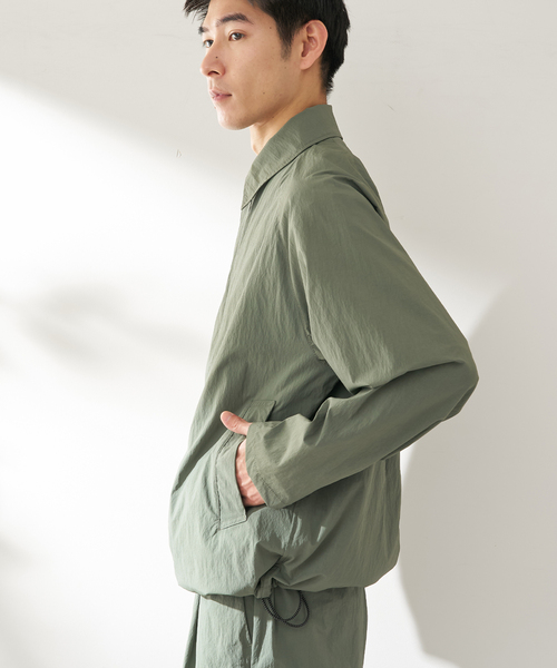 B.C STOCK（ベーセーストック）の「Breeze Func Blouson（ブルゾン・メンズ・ブラック/カーキ・MEDIUM/LARGE）」の12枚目の写真