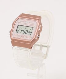 【CASIO(カシオ)】クリア デジタル メタリックケース 海外モデル