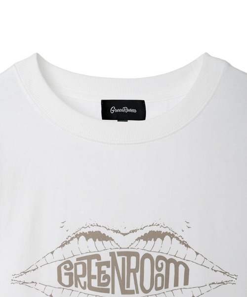 GREENROOM(グリーンルーム)の「【GREENROOM / グリーンルーム】WAVE L/S TEE(Tシャツ/カットソー・メンズ・スミクロ/ホワイト・MEDIUM/LARGE/X-LARGE)」の8枚目の写真