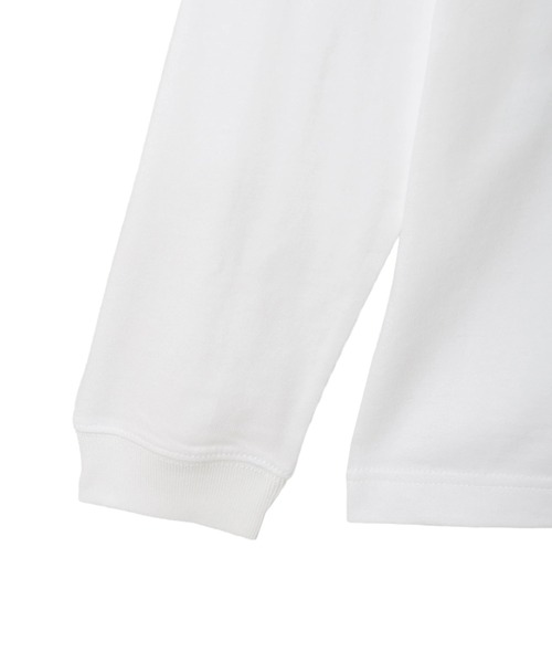 GREENROOM(グリーンルーム)の「【GREENROOM / グリーンルーム】WAVE L/S TEE(Tシャツ/カットソー・メンズ・スミクロ/ホワイト・MEDIUM/LARGE/X-LARGE)」の6枚目の写真