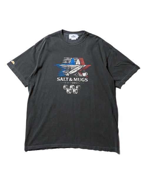 SALT&MUGS（ソルトアンドマグス）の「Star Board（Tシャツ/カットソー・メンズ・ホワイト/ブラック・SMALL/MEDIUM/LARGE/X-LARGE）」の3枚目の写真