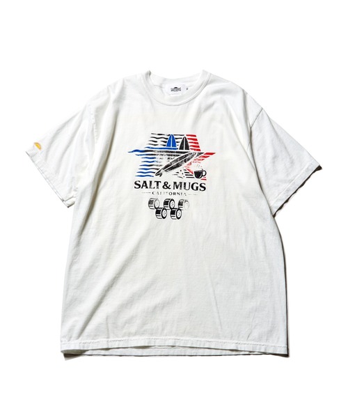 SALT&MUGS（ソルトアンドマグス）の「Star Board（Tシャツ/カットソー・メンズ・ホワイト/ブラック・SMALL/MEDIUM/LARGE/X-LARGE）」の4枚目の写真
