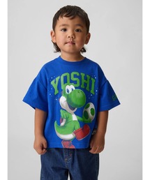 GAP（ギャップ）の「スーパーマリオブラザーズ オーバーサイズ グラフィックTシャツ (幼児)（Tシャツ/カットソー）」