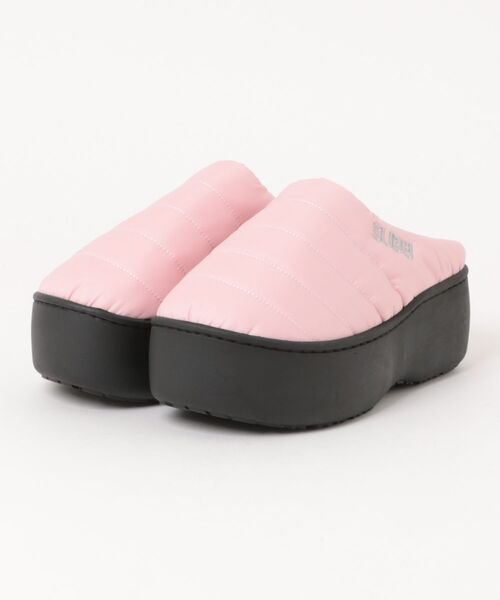 SUBU(スブ)の「【SUBU】PLATFORM(サンダル・レディース・マルチ/ピンク/ブラック/シルバー・0/1/00)」の2枚目の写真