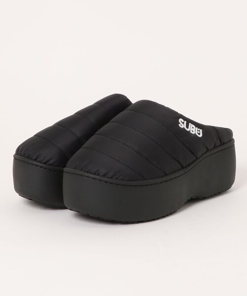 SUBU(スブ)の「【SUBU】PLATFORM(サンダル・レディース・マルチ/ピンク/ブラック/シルバー・0/1/00)」の1枚目の写真