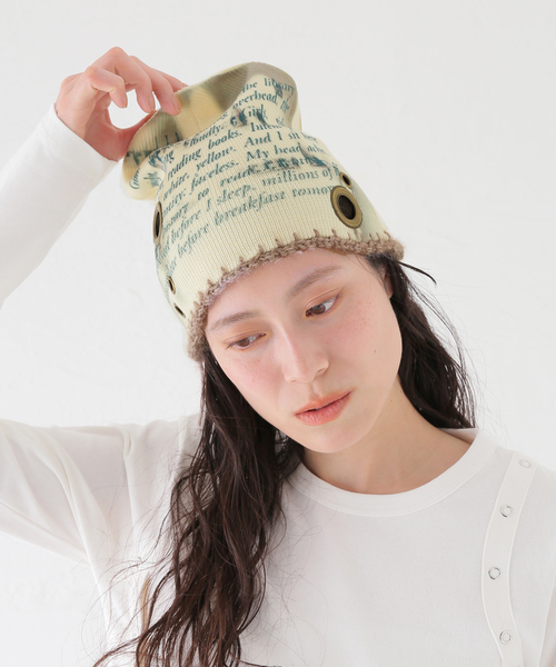 Oriens JOURNAL STANDARD(オリエンス ジャーナルスタンダード)の「【HOLECO/ホレコ】 KEY Beanie(MELODY)(ニットキャップ/ビーニー・レディース・その他・FREE)」の6枚目の写真
