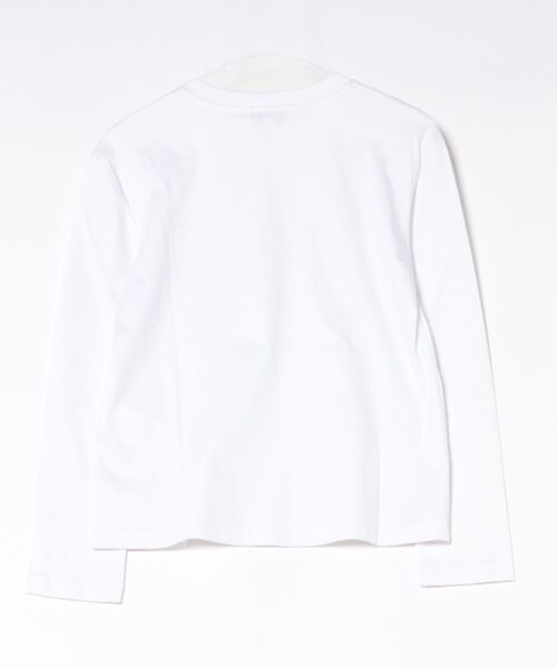 Max Mara(マックスマーラ)の「【S】【it】【Max Mara LEISURE】エンボスロゴカット(Tシャツ/カットソー・レディース・ホワイト・X-SMALL)」の2枚目の写真