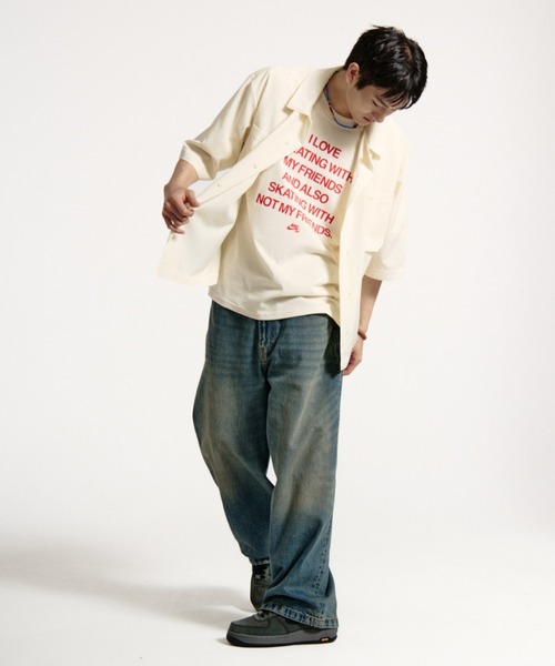 NIKE SB(ナイキエスビー)の「ナイキ SB スケートボード Tシャツ / Nike SB Skate T-Shirt IH1471-113 Coconut Milk(Tシャツ/カットソー・メンズ・ホワイト系その他2・2XL/XL/S/M/L)」の2枚目の写真