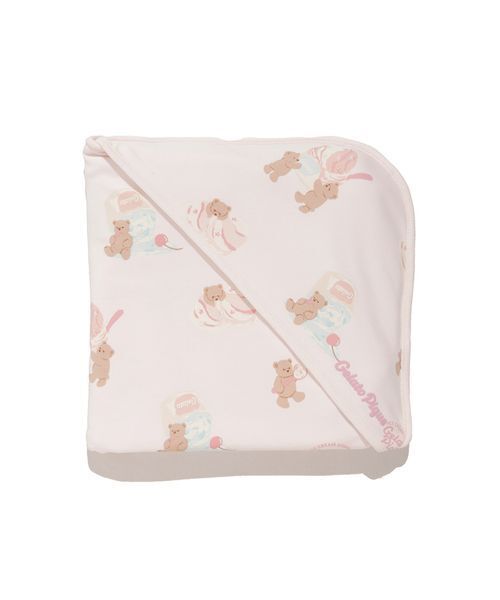 gelato pique(ジェラートピケ)の「【BABY】アイスクリームベア柄ブランケット(その他ベビー用品・キッズ・ピンク/クリーム・F)」の3枚目の写真