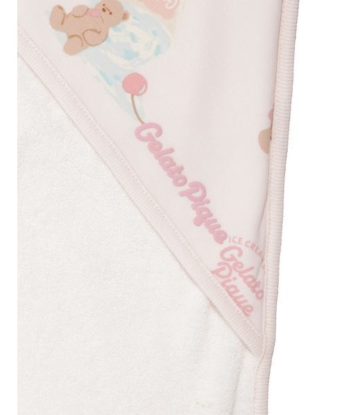 gelato pique(ジェラートピケ)の「【BABY】アイスクリームベア柄ブランケット(その他ベビー用品・キッズ・ピンク/クリーム・F)」の10枚目の写真