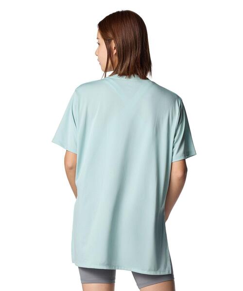 UNDER ARMOUR(アンダーアーマー)の「UAテック オーバーサイズ Tシャツ(トレーニング/レディース)(Tシャツ/カットソー・レディース・ブルー系・M/L/XL/S)」の2枚目の写真