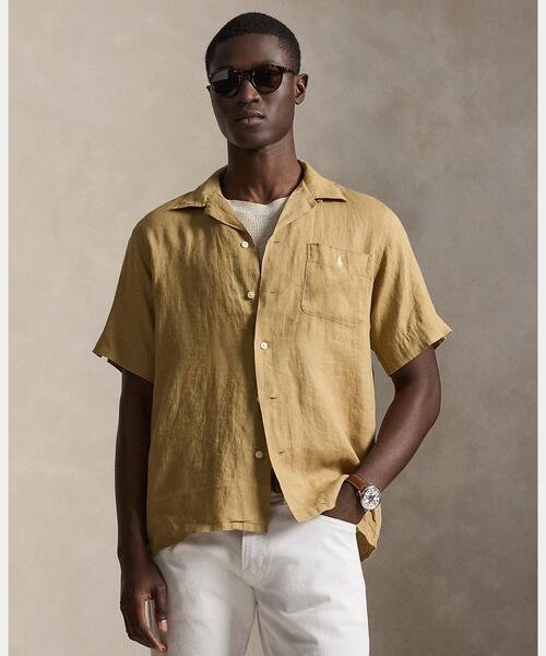 MICHIXSLY POLO シャツ ブラウン SLY | MICHIXSLY POLO シャツ (Tシャツ・カットソー(長袖) ) |SHEL