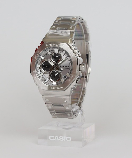 G-SHOCK（ジーショック）の「フルメタルクロノグラフ / スマートフォンリンク / GMC-B2100ADS-1AJF（アナログ腕時計・メンズ・シルバー×ブラック・FREE）」の15枚目の写真