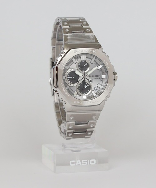 G-SHOCK（ジーショック）の「フルメタルクロノグラフ / スマートフォンリンク / GMC-B2100ADS-1AJF（アナログ腕時計・メンズ・シルバー×ブラック・FREE）」の16枚目の写真