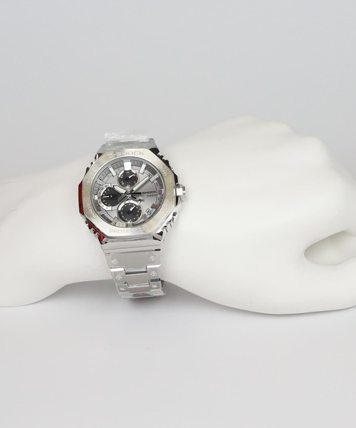 G-SHOCK（ジーショック）の「フルメタルクロノグラフ / スマートフォンリンク / GMC-B2100ADS-1AJF（アナログ腕時計・メンズ・シルバー×ブラック・FREE）」の21枚目の写真