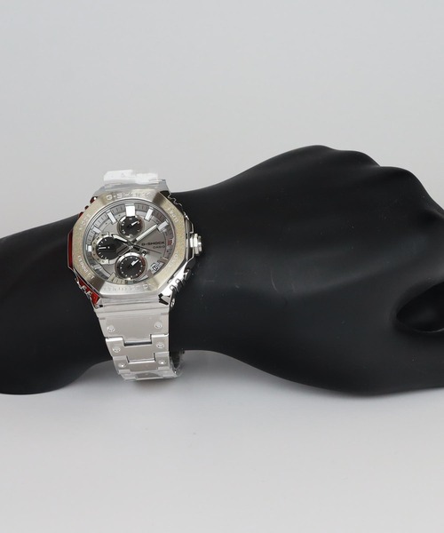 G-SHOCK（ジーショック）の「フルメタルクロノグラフ / スマートフォンリンク / GMC-B2100ADS-1AJF（アナログ腕時計・メンズ・シルバー×ブラック・FREE）」の22枚目の写真