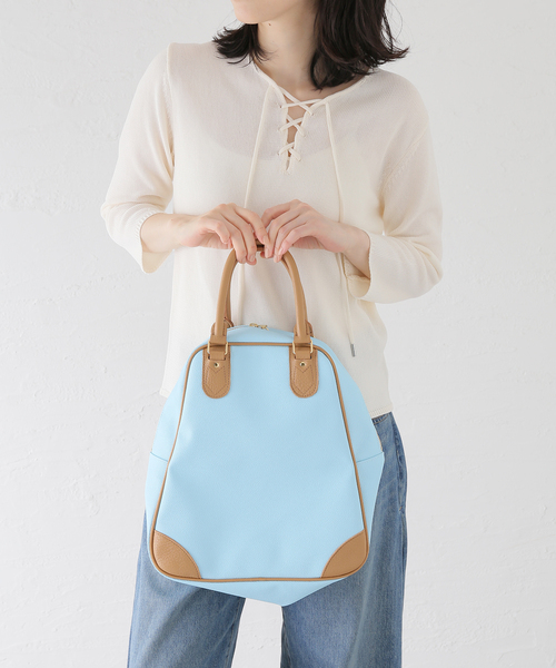 IENA(イエナ)の「NEWBOOK/ニューブック OLD SPORTS TALL バッグ NB005(ハンドバッグ・レディース・ブルー・FREE)」の9枚目の写真