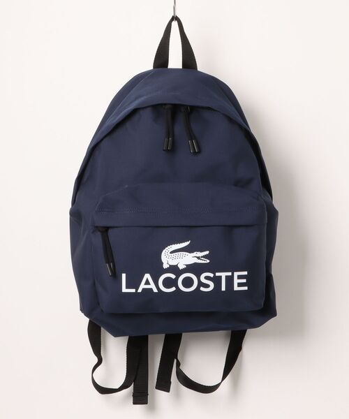 LACOSTE(ラコステ)の「《LACOSTE》クロックスポーツ デイパック(バックパック/リュック・メンズ・グレー/グリーン/レッド/ブラック/ネイビー・フリー)」の4枚目の写真