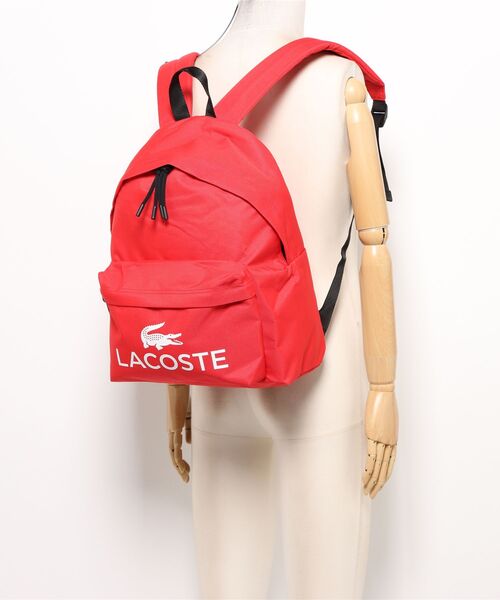 LACOSTE(ラコステ)の「《LACOSTE》クロックスポーツ デイパック(バックパック/リュック・メンズ・グレー/グリーン/レッド/ブラック/ネイビー・フリー)」の9枚目の写真