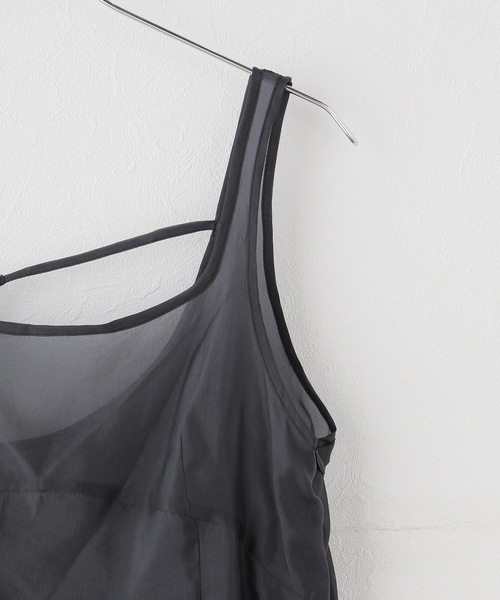 U by SPICK&SPAN（ユーバイスピックアンドスパン）の「le/ル SHEER LAYERED MINI OPS（ワンピース・レディース・アイボリー・FREE）」の21枚目の写真