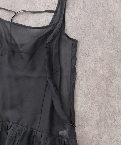 U by SPICK&SPAN（ユーバイスピックアンドスパン）の「le/ル SHEER LAYERED MINI OPS（ワンピース・レディース・アイボリー・FREE）」の18枚目の写真