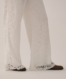 lace flare pants / レースフレアパンツ