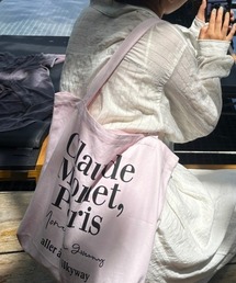 Vipoa（ヴィポア）の「Paris message logo tote bag（トートバッグ）」