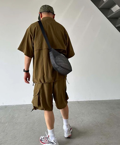 WEEKEND(ER)（ウィークエンダー）の「WEEKEND(ER)/ウィークエンダー ショルダーバック CORASE MESH 9279801（ショルダーバッグ・メンズ・ブラック・FREE）」の6枚目の写真