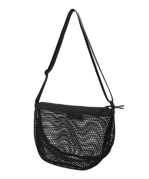 WEEKEND(ER)(ウィークエンダー)の「WEEKEND(ER)/ウィークエンダー ショルダーバック CORASE MESH 9279801(ショルダーバッグ・メンズ・ブラック・FREE)」の7枚目の写真