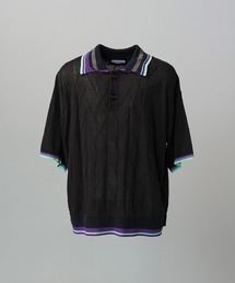 MAISON SPECIAL ストライプ ポロシャツ 長袖 MAISON SPECIAL｜メゾン スペシャル（メンズ）のポロシャツ