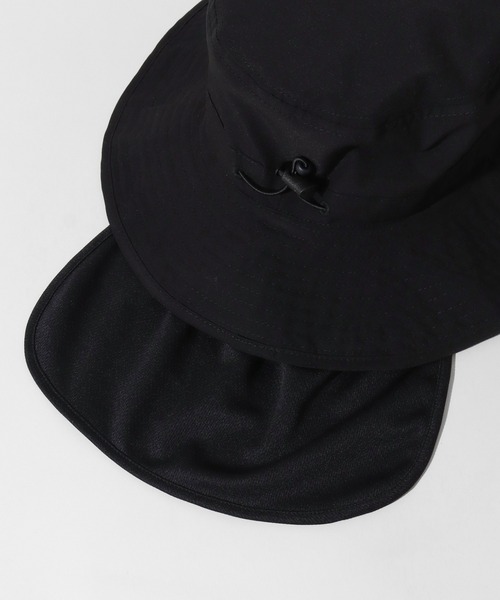U.S. POLO ASSN.(ユーエスポロアッスン)の「【U.S. POLO ASSN./ユーエスポロアッスン】サンシェード付き UVカット機能 ワンポイント刺繍 アドベンチャーハット(ハット・メンズ・ブラック/ブルーグレー/サンドベージュ/ネイビー・FREE)」の7枚目の写真