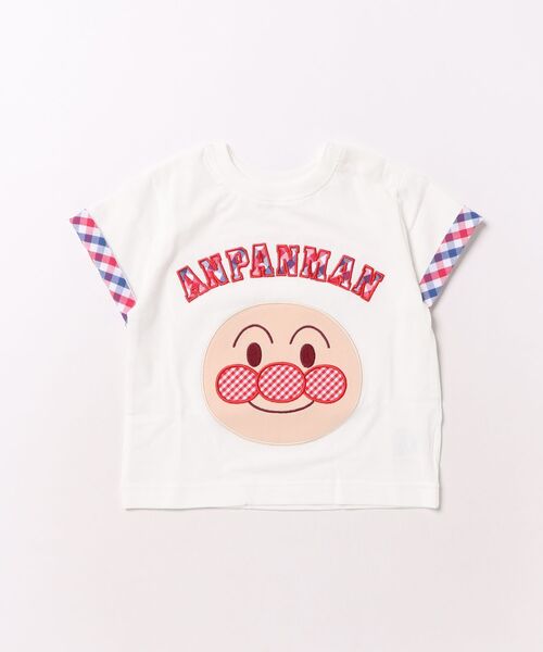 ANPANMAN KIDS COLLECTION(アンパンマンキッズコレクション)の「くるっと2WAY半袖Tシャツ アンパンマン ばいきんまん(Tシャツ/カットソー・キッズ・オフホワイト・80cm/90㎝/100cm/110cm/120cm)」の8枚目の写真