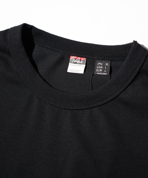 NANGA(ナンガ)の「NANGA / ナンガ ECO HYBRID BOX LOGO EMBROIDERY TEE エコハイブリッド ボックスロゴ エンブロイダリーTシャツ(Tシャツ/カットソー・メンズ・ネイビー/ホワイト/ブラック/グレー・SMALL/MEDIUM/LARGE/X-LARGE)」の20枚目の写真