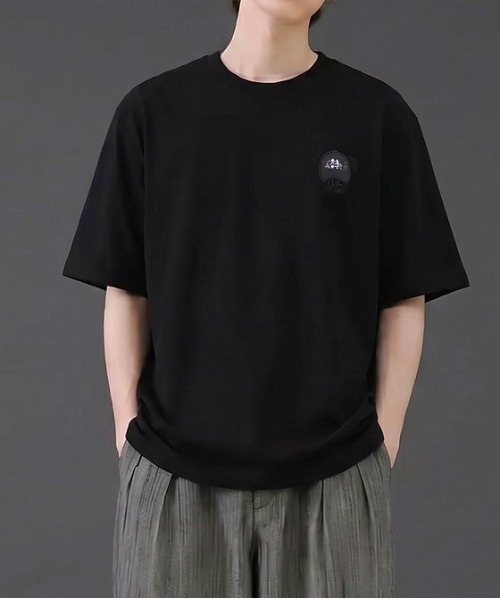 revertical(リバーティカル)の「バックグラフィック クマプリント 半袖Tシャツ(Tシャツ/カットソー・メンズ・ホワイト/ブラック/サックスブルー・MEDIUM/LARGE)」の8枚目の写真