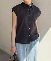 Jena espace merveilleux | 【ほんのり個性をプラス】バックバルーンシャツ(シャツ/ブラウス)